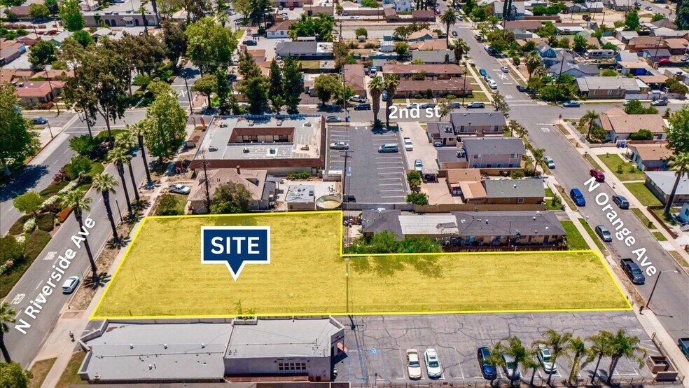 Primary Photo Of 210 N Riverside Ave, Rialto Land For Sale