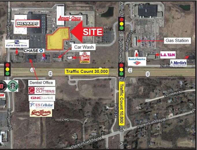 Primary Photo Of 1370 US 12 Rt, Fox Lake Land For Sale
