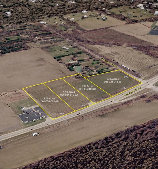 Primary Photo Of Van Dyke & Bordman Road, Almont Land For Sale