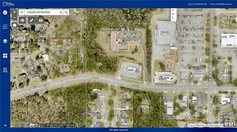 Primary Photo Of 6500 Cottage Hill Rd, Mobile Land For Sale