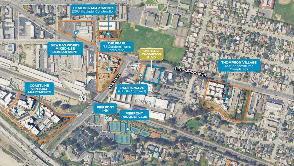 More Photos Of 1350 E Thompson Blvd, Ventura General Retail For Sale