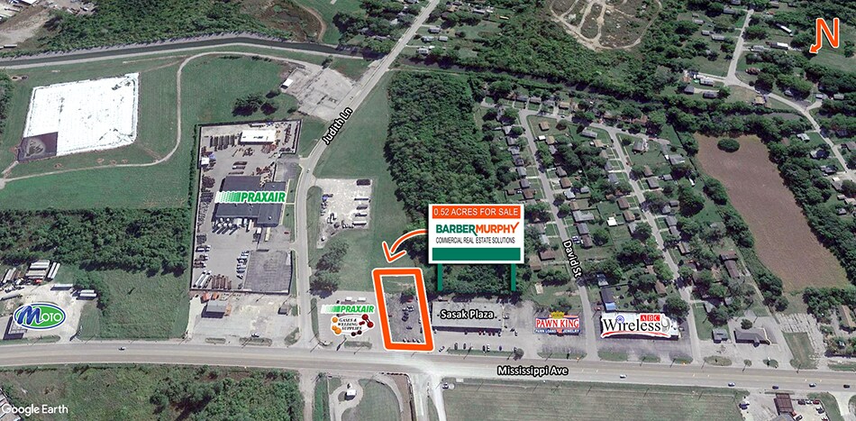 Primary Photo Of 3321 Mississippi Ave, East Saint Louis Land For Sale