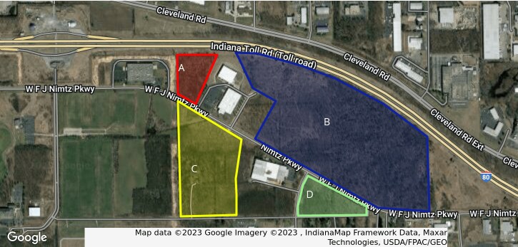 More Photos Of NIMTZ PARKWAY, South Bend Land For Sale