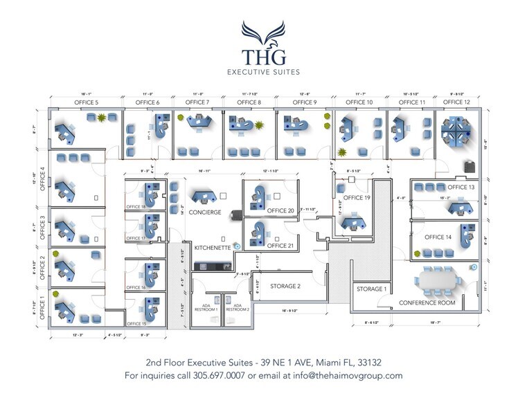 More Photos Of 39 NE 1st Ave, Miami Coworking Space