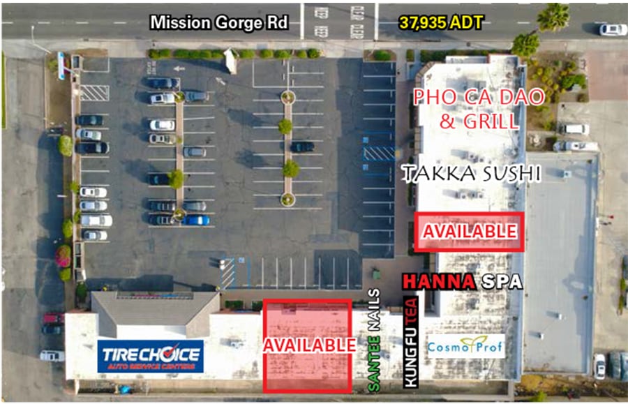 More Photos Of 9535 Mission Gorge Rd, Santee Unknown For Lease