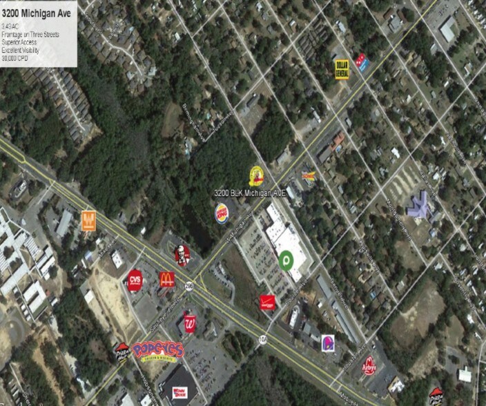 More Photos Of 3200 Michigan Ave, Pensacola Land For Sale