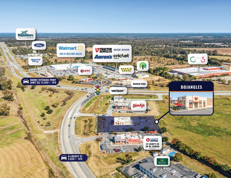 More Photos Of 300 Virginia Pky, Waynesboro General Retail For Sale