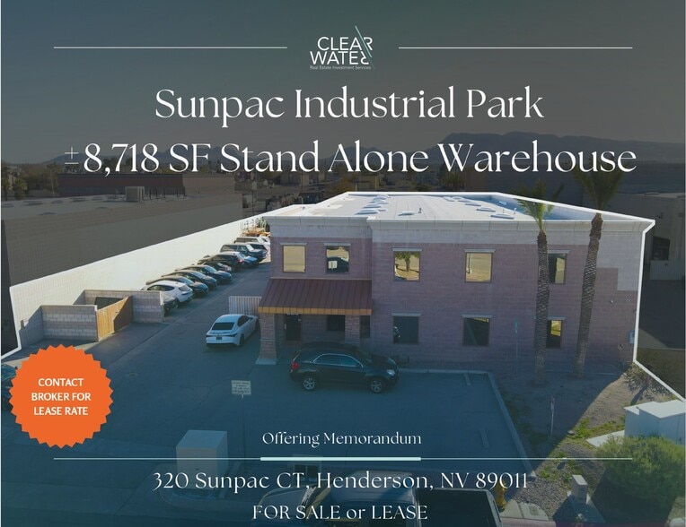 Primary Photo Of 320 Sunpac Ct, Henderson Warehouse For Sale