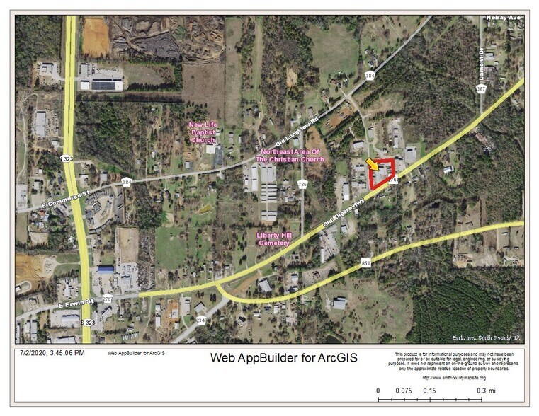 More Photos Of 6031 Fm 2767, Tyler Warehouse For Lease