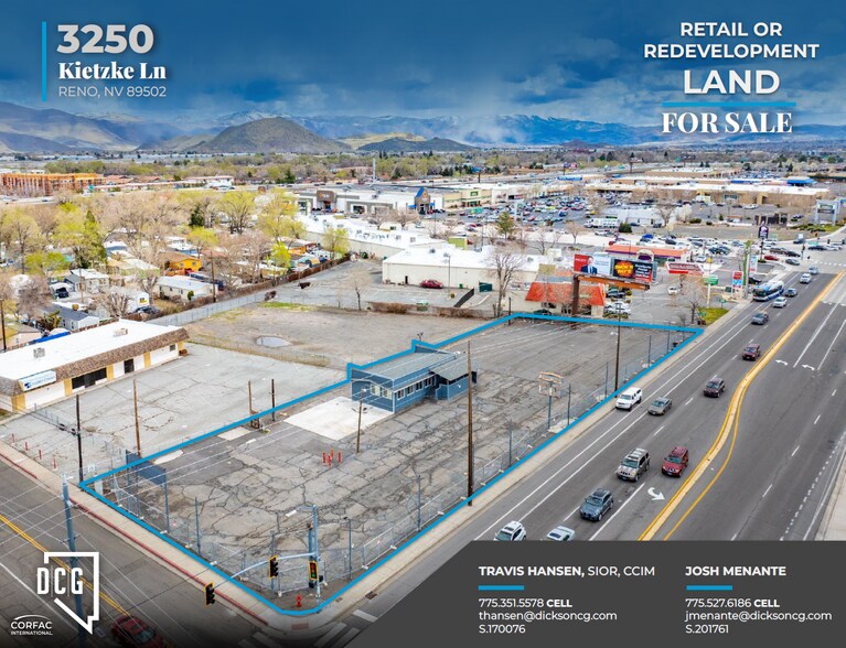Primary Photo Of 3250 Kietzke Ln, Reno Land For Sale