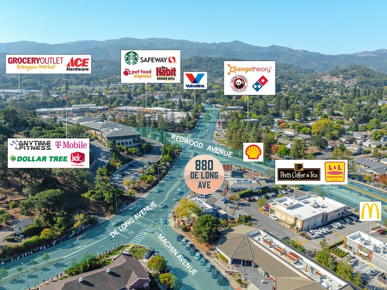 More Photos Of 880 De Long Ave, Novato Freestanding For Lease