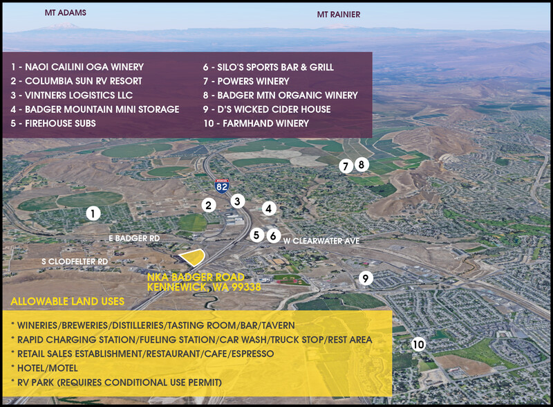 Primary Photo Of Badger, Kennewick Land For Sale