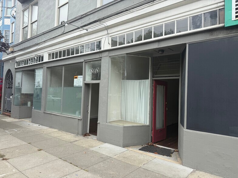 More Photos Of 1808 McAllister St, San Francisco General Retail For Lease