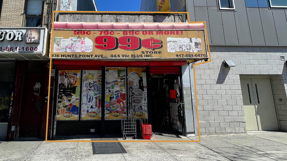 Primary Photo Of 836 Hunts Point Ave, Bronx Storefront For Sale