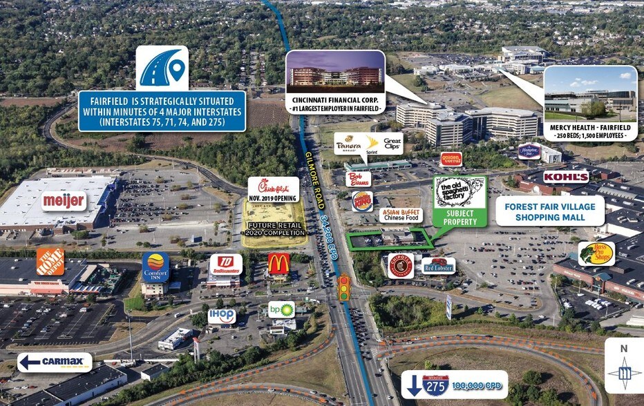 More Photos Of 6320 S Gilmore Rd, Fairfield Restaurant For Lease