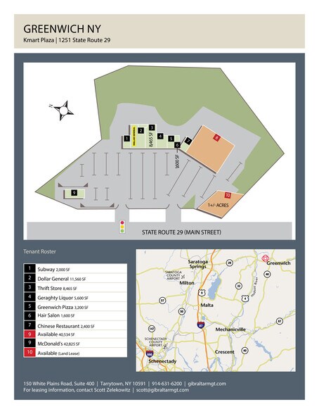 Primary Photo Of 1251 State Route 29, Greenwich Unknown For Lease