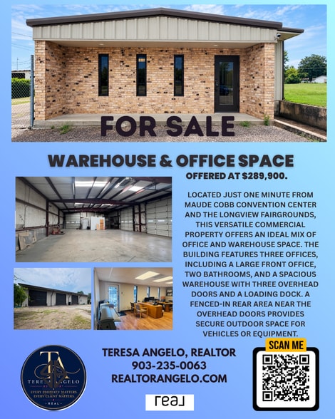 More Photos Of 100 Tex Pack St, Longview Warehouse For Sale