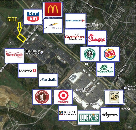 1255 Waugh Chapel Rd, Gambrills, MD 21054 Land For Sale