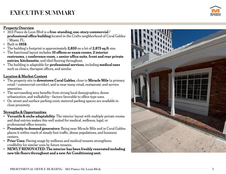 More Photos Of 3113 Ponce De Leon Blvd, Coral Gables Medical For Lease