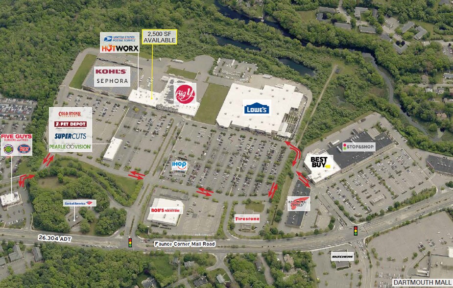 Primary Photo Of 47-83 Faunce Corner Mall Rd, North Dartmouth Unknown For Lease