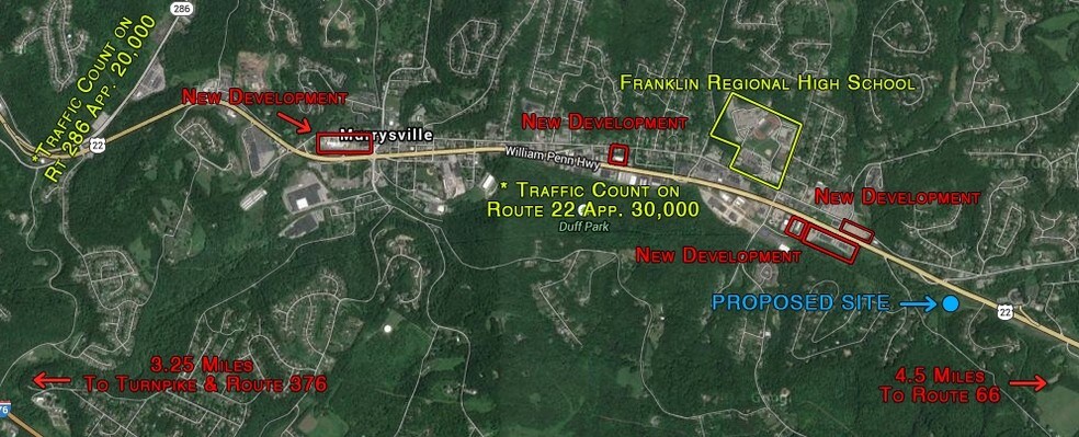 More Photos Of 4813 William Penn Hwy & Hunt Club Ct, Murrysville Land For Sale