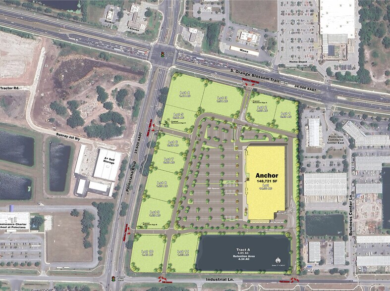 Primary Photo Of 1703 S Poinciana Blvd, Kissimmee Land For Lease