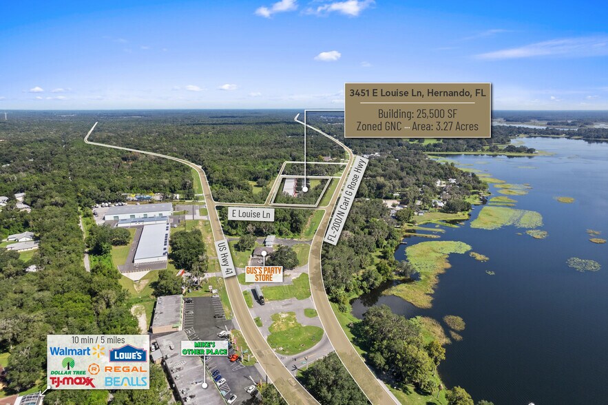 More Photos Of 3451 E Louise Ln, Hernando General Retail For Sale