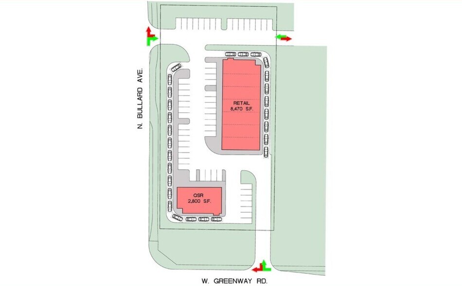 More Photos Of NEC Bullard Ave and Greenway Rd, Surprise Land For Lease