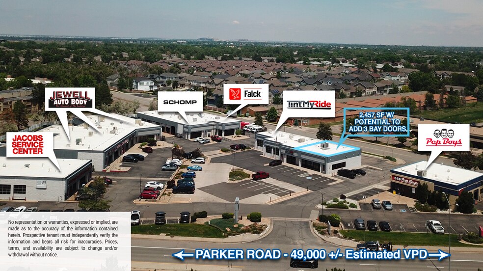 Primary Photo Of 1310-1390 S Parker Rd, Denver Unknown For Lease