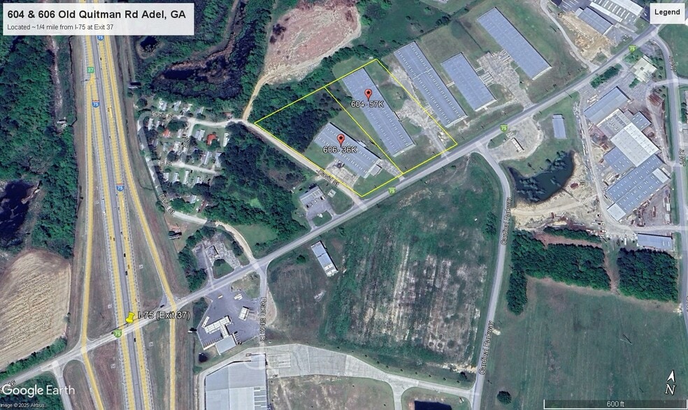 More Photos Of 606 Old Quitman Rd, Adel Warehouse For Lease