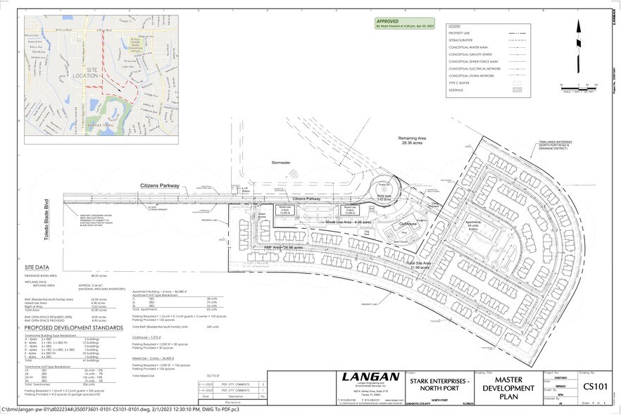More Photos Of S Toledo Blade & Price Lane Junction, North Port Land For Sale