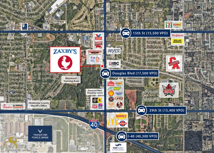 More Photos Of 2317 S Douglas Blvd, Midwest City Fast Food For Sale