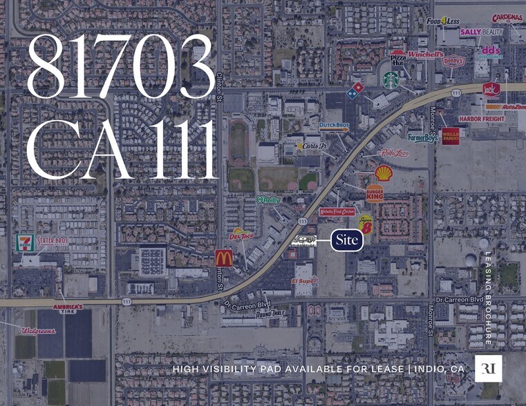 Primary Photo Of 81703 Highway 111, Indio Land For Lease