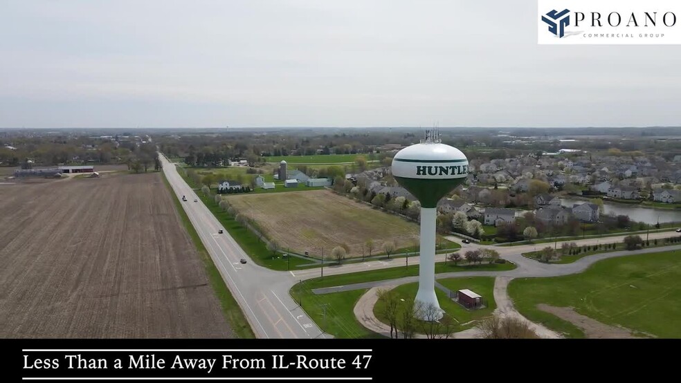 Primary Photo Of 12407 Main St, Huntley Storefront Retail Office For Lease