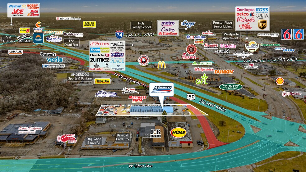 More Photos Of 4748 N Brandywine Dr, Peoria Auto Repair For Sale