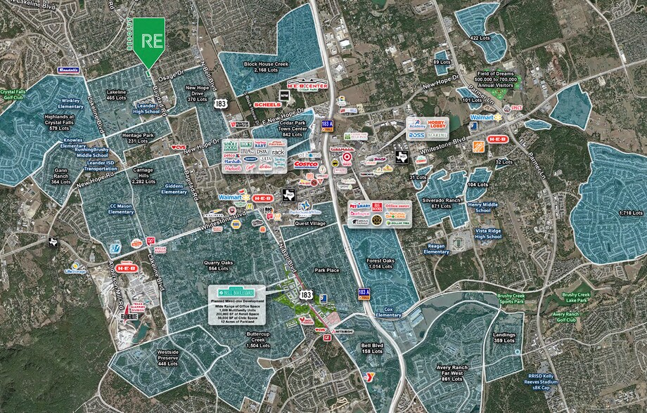 More Photos Of 2505 & 2509 Bagdad Rd, Leander Land For Sale