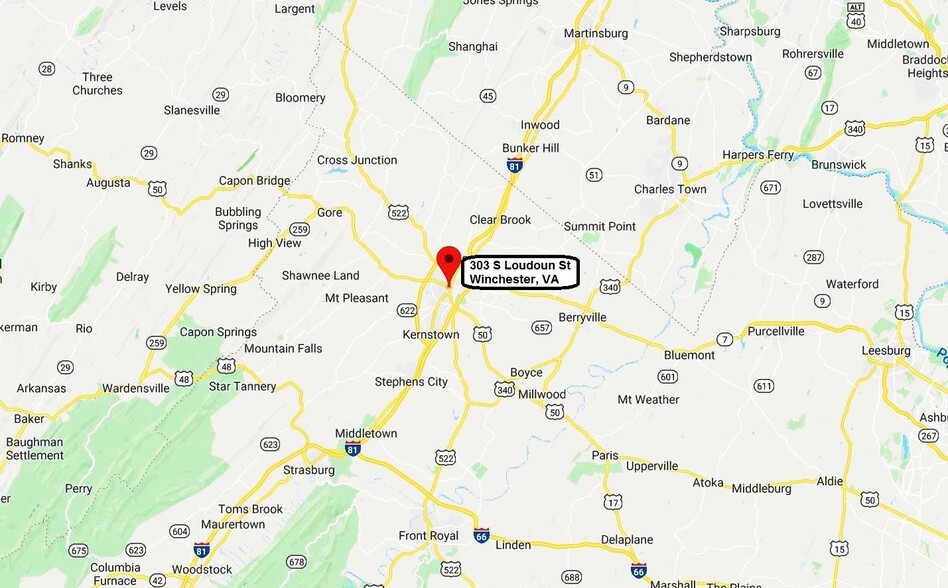 More Photos Of 303 S Loudoun St, Winchester Office For Lease