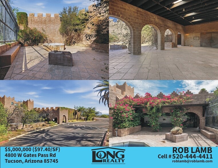 More Photos Of 4800 W Gates Pass Rd, Tucson Specialty For Sale