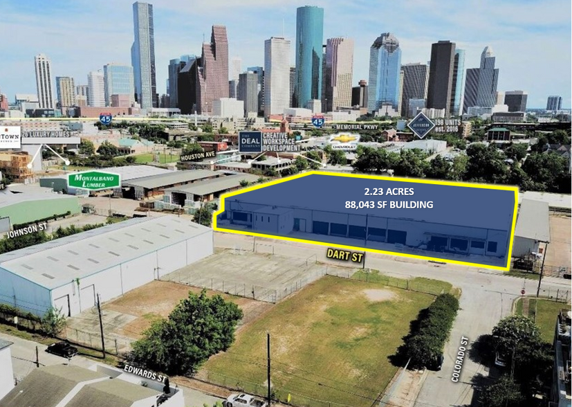 Primary Photo Of 1615 Dart St, Houston Warehouse For Sale