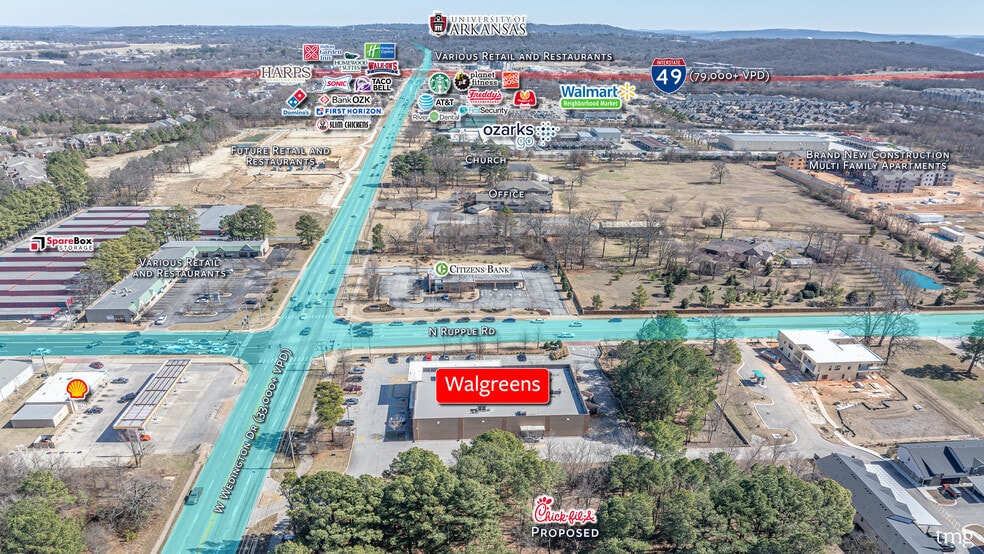 More Photos Of 4015 W Wedington Dr, Fayetteville Drugstore For Sale