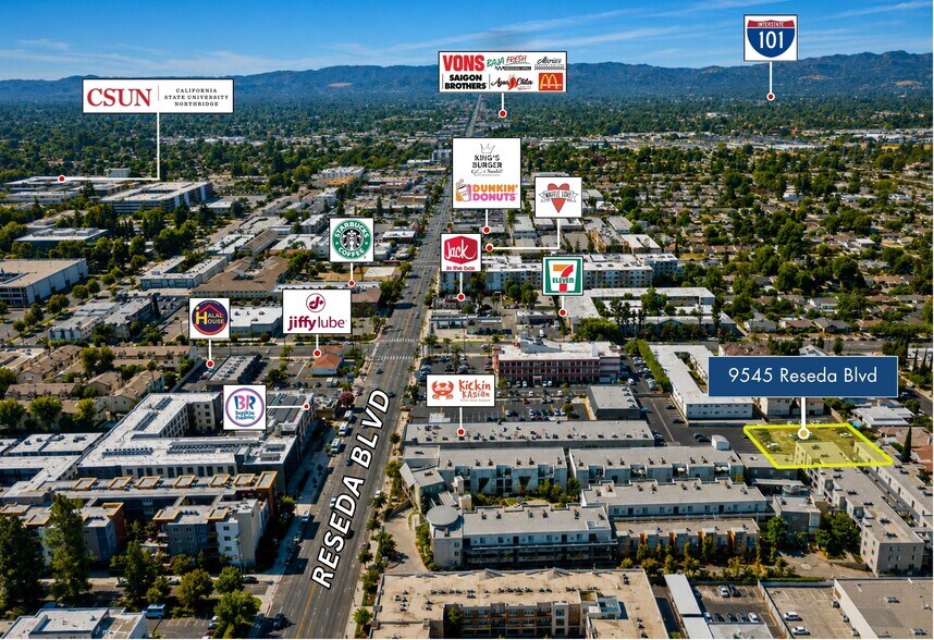 More Photos Of 9545 Reseda Blvd, Northridge Unknown For Lease