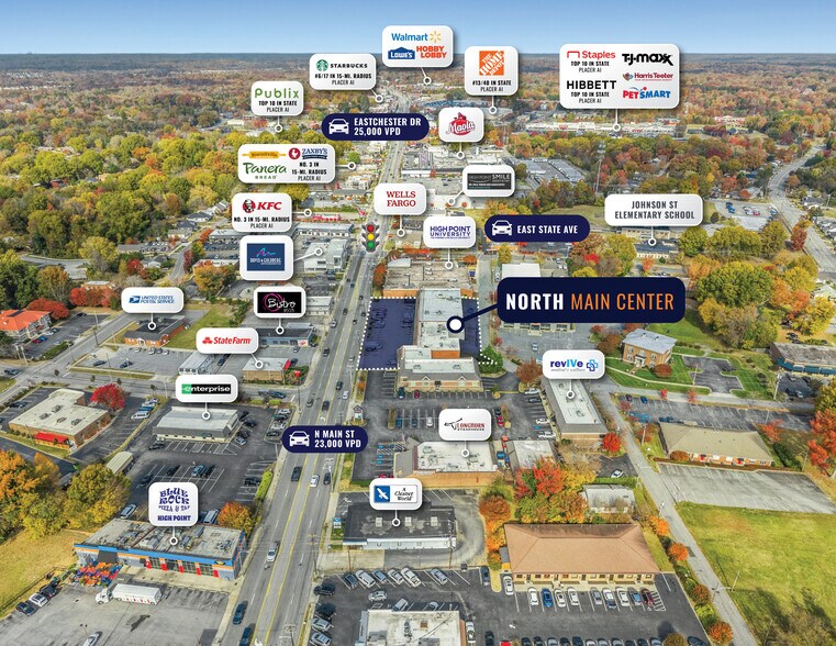 More Photos Of 1600 N Main St, High Point General Retail For Lease