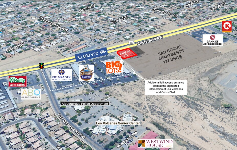 More Photos Of 455 Coors Blvd NW, Albuquerque Land For Lease