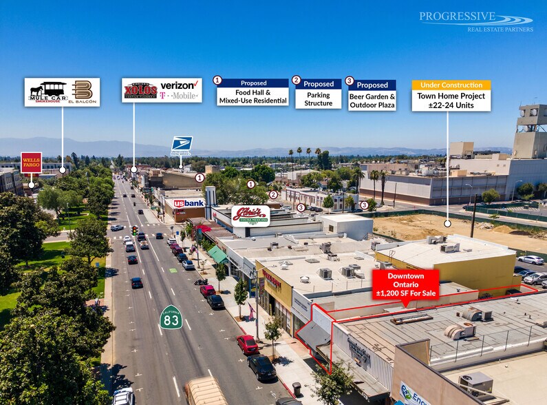 More Photos Of 427 N Euclid Ave, Ontario Storefront Retail Office For Sale