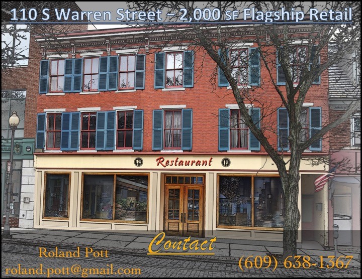More Photos Of 110 S Warren St, Trenton Storefront Retail Residential For Lease