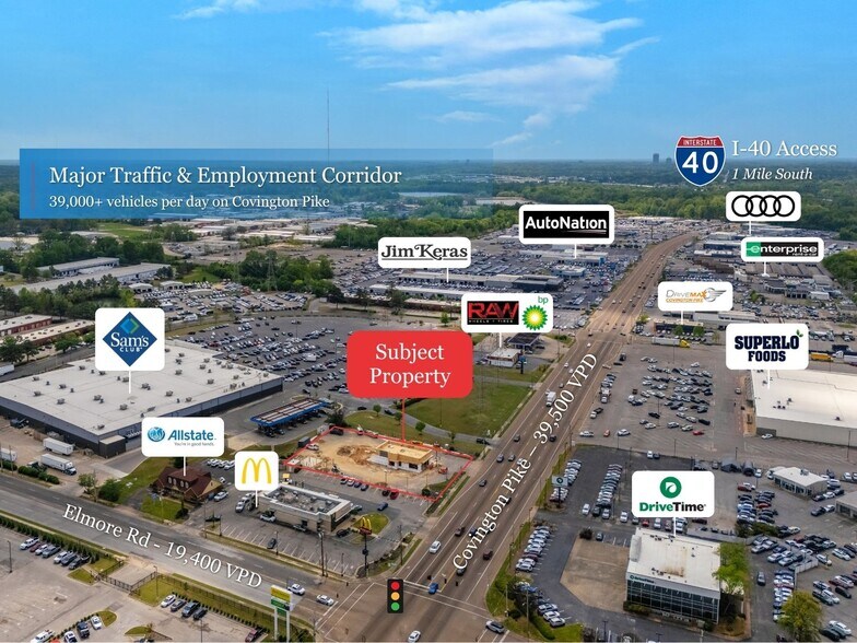 More Photos Of 2180 Covington Pike, Memphis Fast Food For Sale