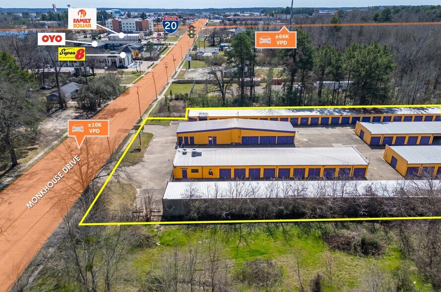 More Photos Of 4812 Monkhouse Dr, Shreveport Self Storage For Sale