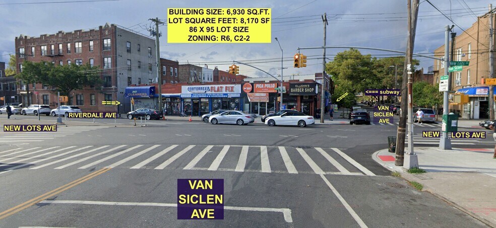 Primary Photo Of 622 Van Siclen Ave, Brooklyn General Retail For Sale