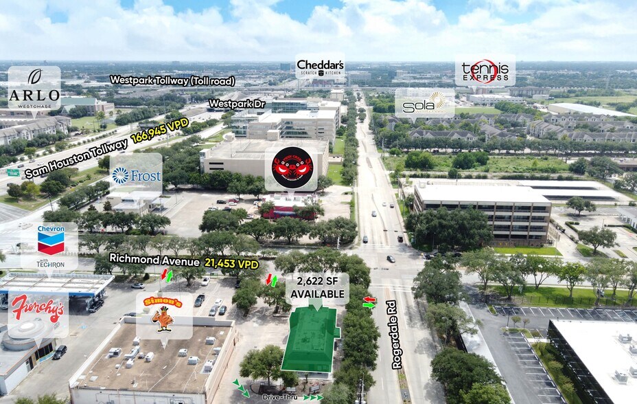 More Photos Of 10454 Richmond Ave, Houston Fast Food For Lease