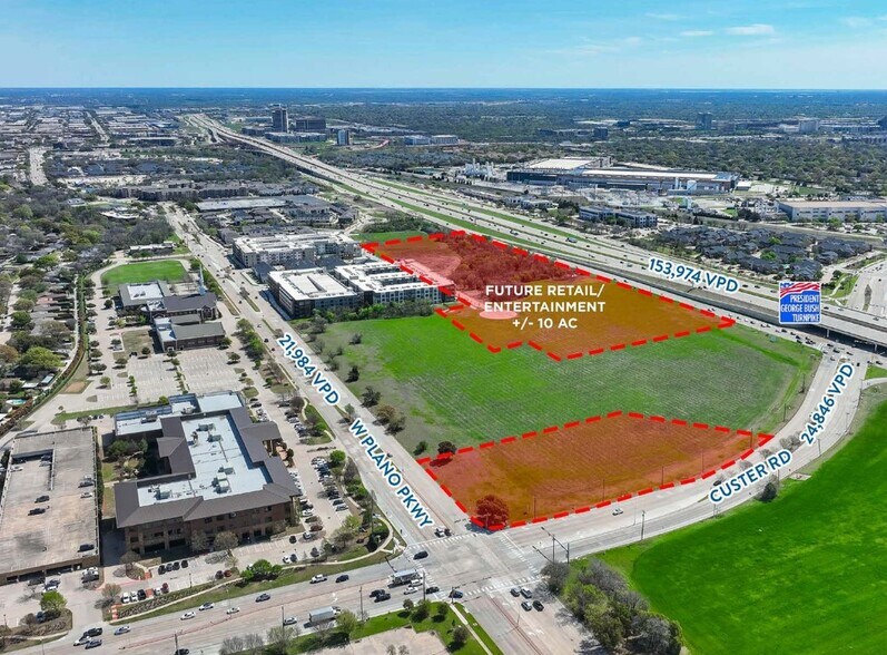 More Photos Of NEC President George Bush Turnpike & Custer Rd, Plano Land For Lease